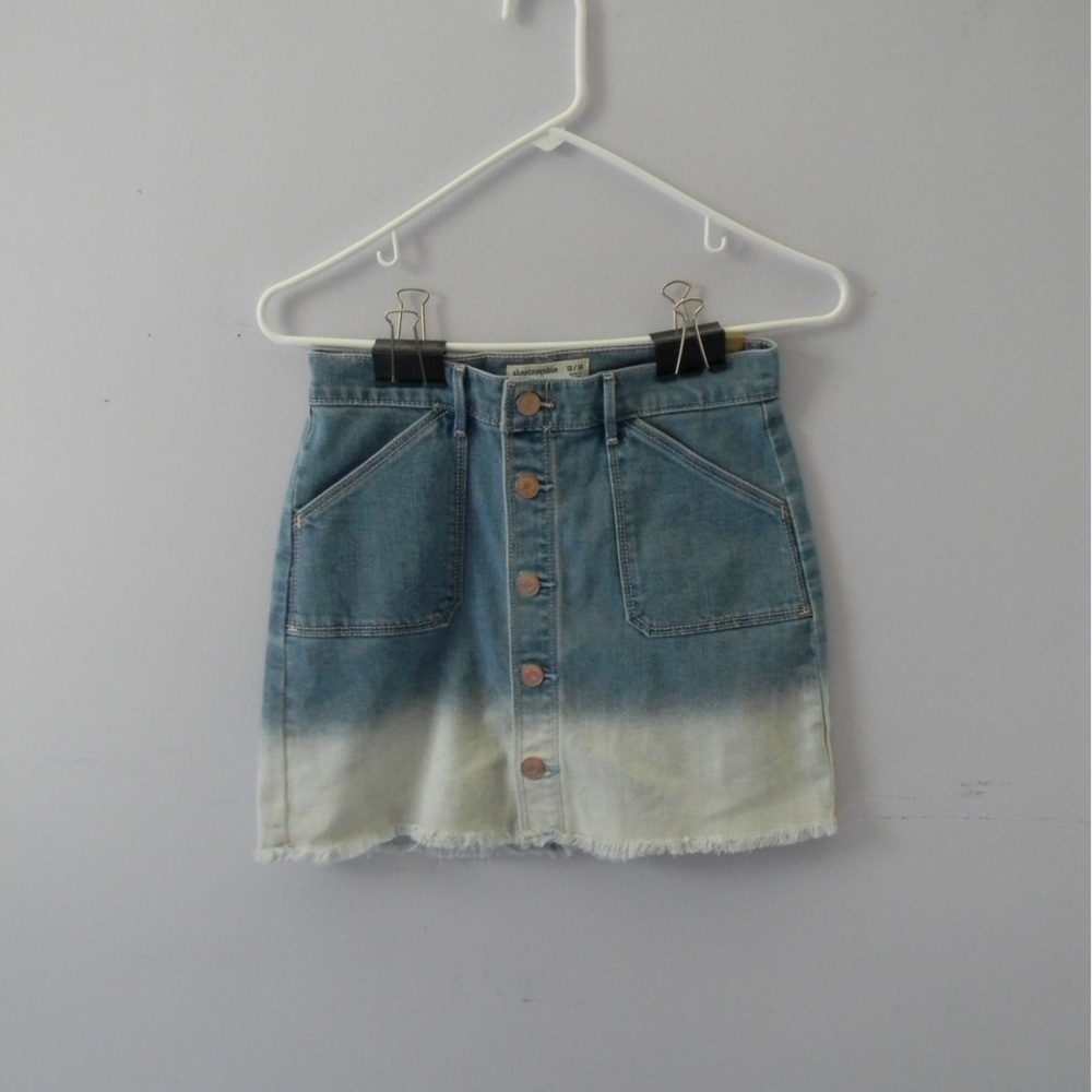 Abercrombie kids denim skirt